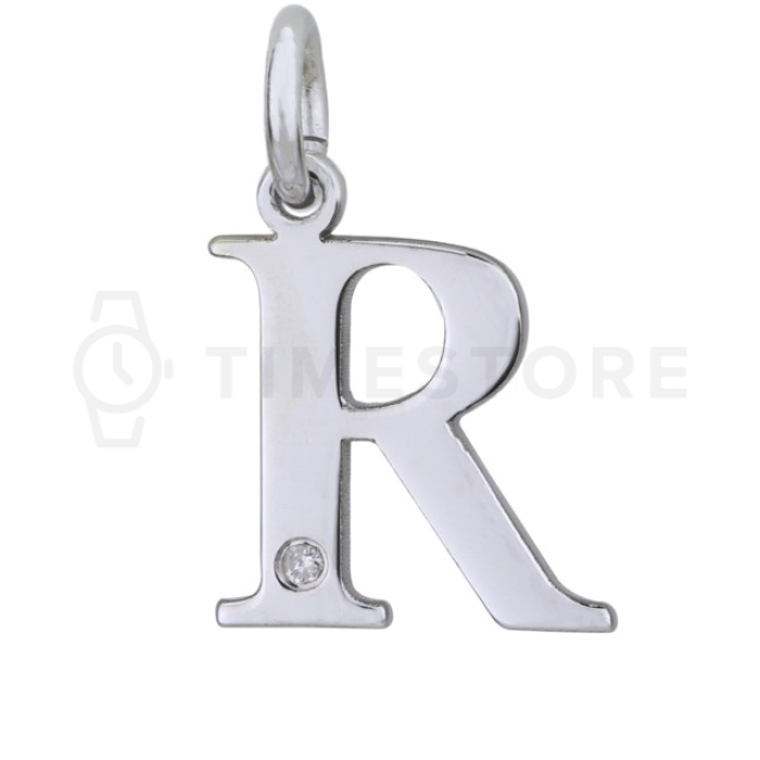 Strieborný prívesok s diamantom