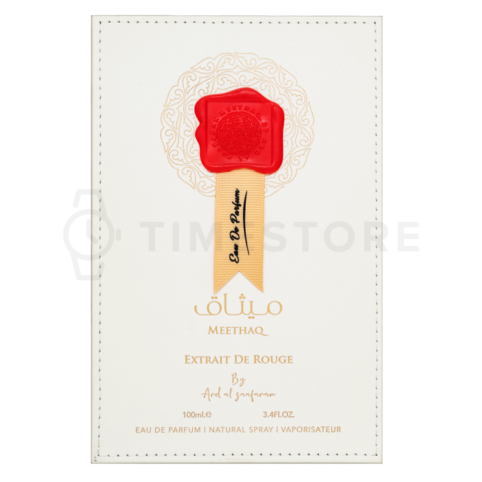 Ard Al Zaafaran Meethaq Extrait De Rouge Eau de Parfum unisex 100 ml
