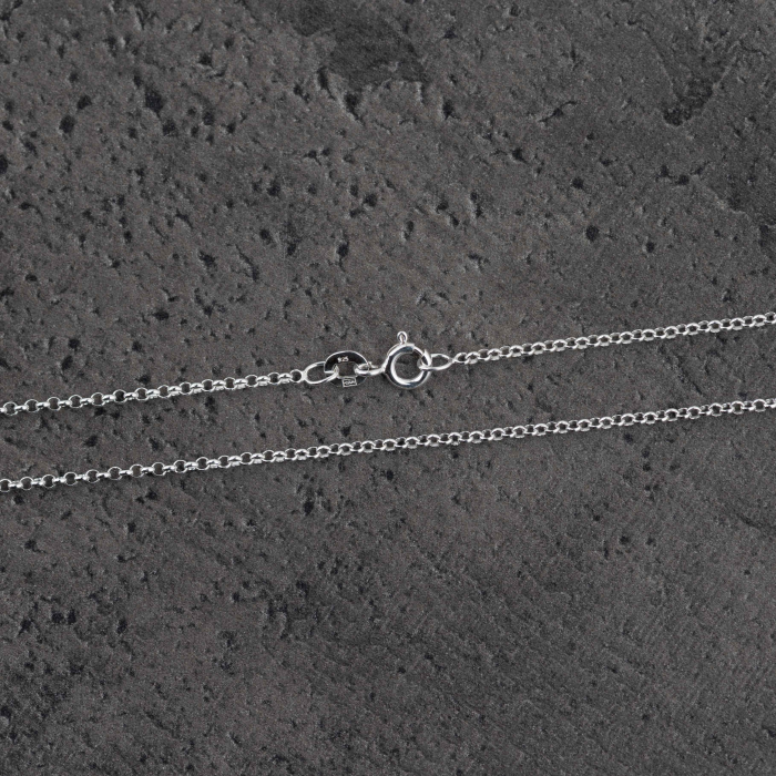 Stříbrný řetízek, jemný design