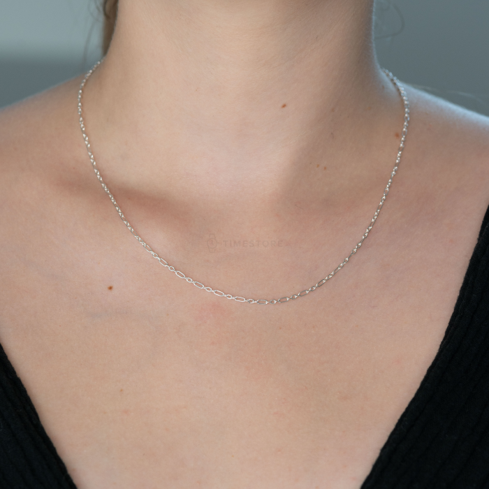 Stříbrný řetízek, jemný design