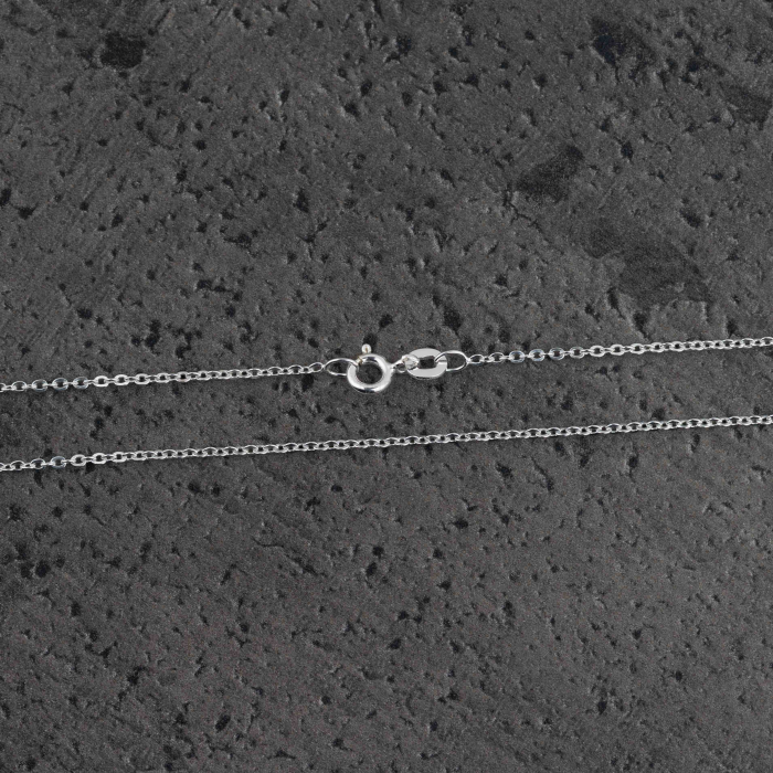 Srebrna verižica, nežen dizajn