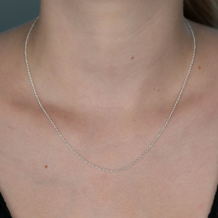 Srebrni lančić, nježan dizajn