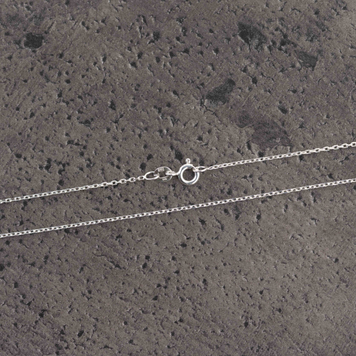 Stříbrný řetízek, jemný design