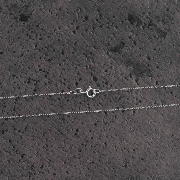 Strieborná retiazka, jemný dizajn