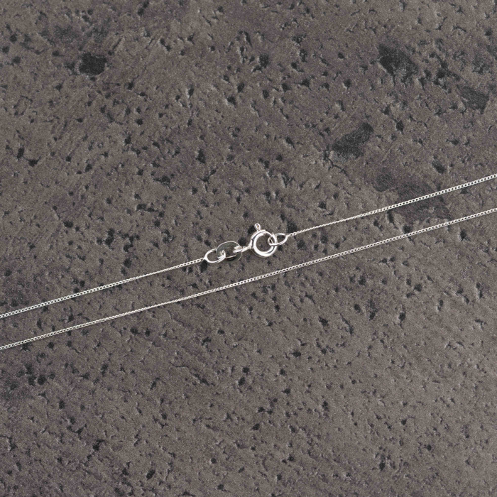 Stříbrný řetízek, jemný design