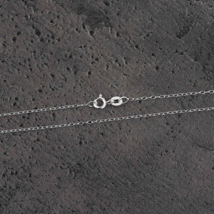Stříbrný řetízek, jemný design