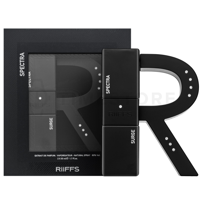 Riiffs Surge & Spectra čistý parfém pro muže 2 x 50 ml