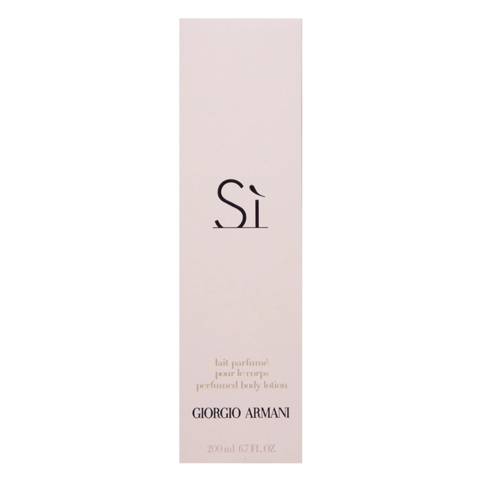 Armani (Giorgio Armani) Sì telové mlieko pre ženy 200 ml