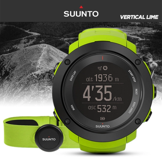 Suunto Ambit3 Vertical Lime