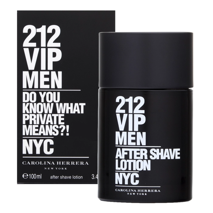 Carolina Herrera 212 VIP Men voda po holení pre mužov 100 ml