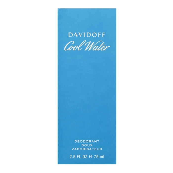 Davidoff Cool Water Man deodorant s rozprašovačom pre mužov 75 ml