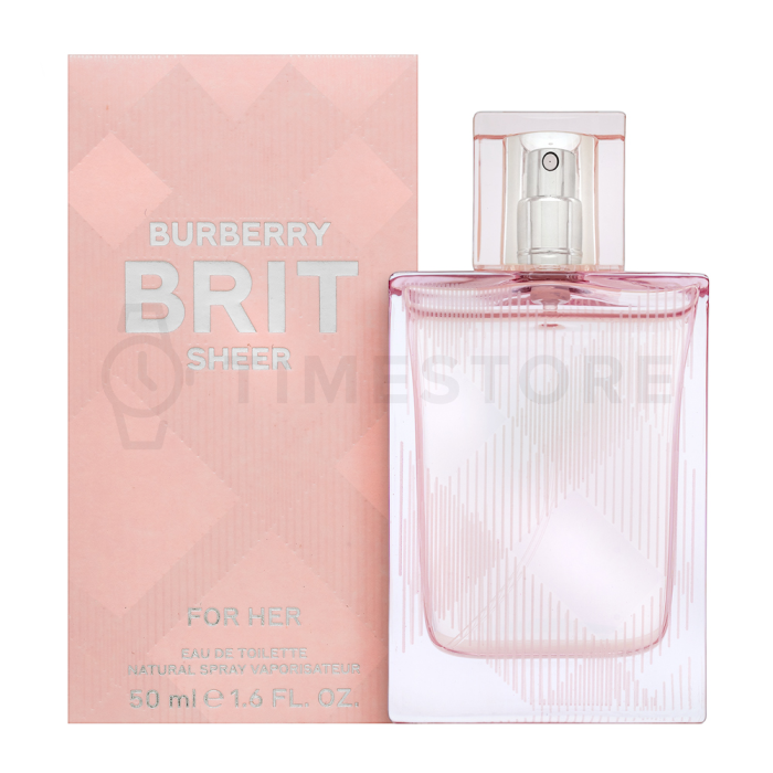 Burberry Brit Sheer toaletná voda pre ženy 50 ml