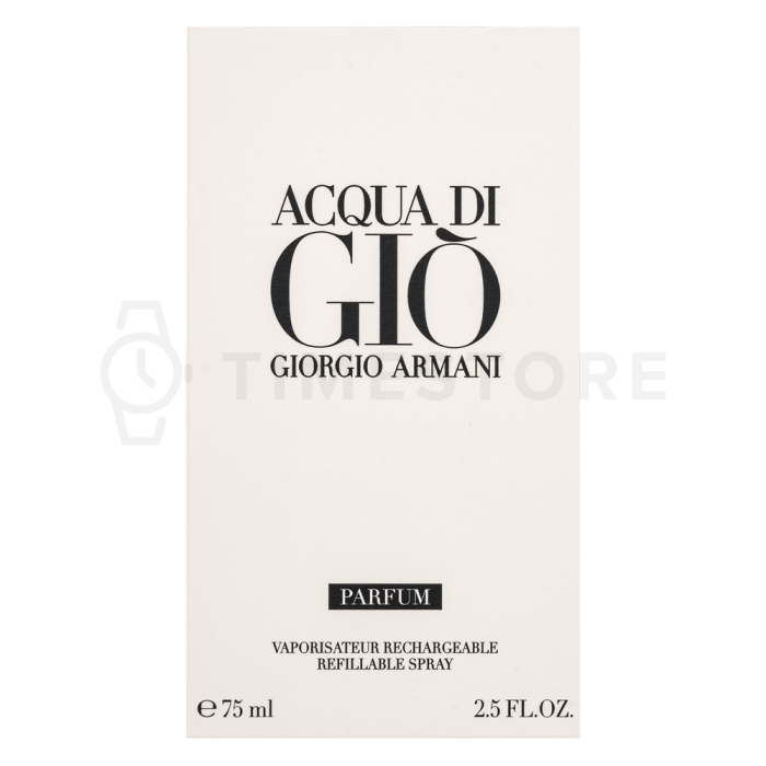 Armani (Giorgio Armani) Acqua di Gio Parfum čistý parfém pre mužov Refillable 75 ml