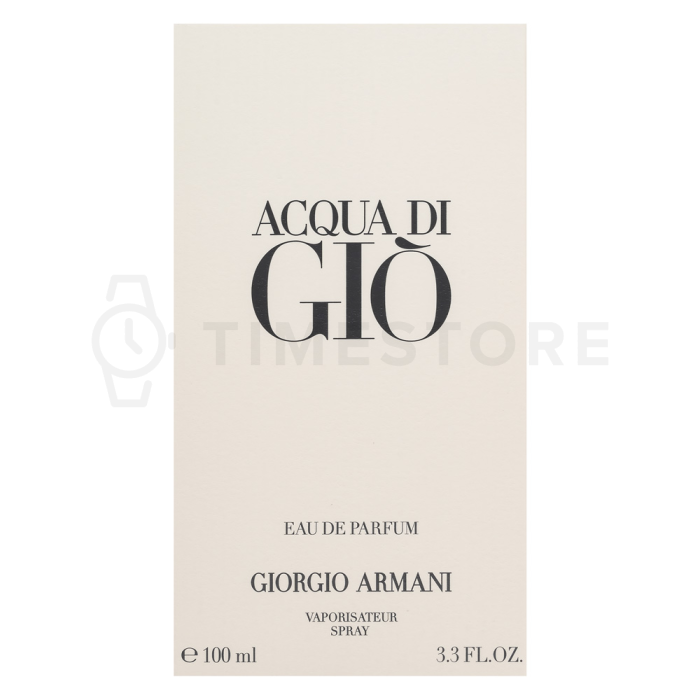 Armani (Giorgio Armani) Acqua di Gio Pour Homme parfémovaná voda pre mužov Refillable 100 ml