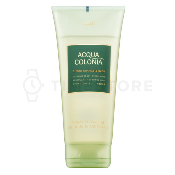 4711 Acqua Colonia Blood Orange & Basil sprchový gél unisex 200 ml