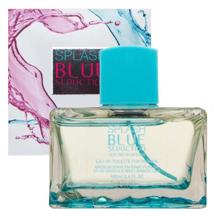 Antonio Banderas Splash Blue Seduction for Women toaletná voda pre ženy 100 ml