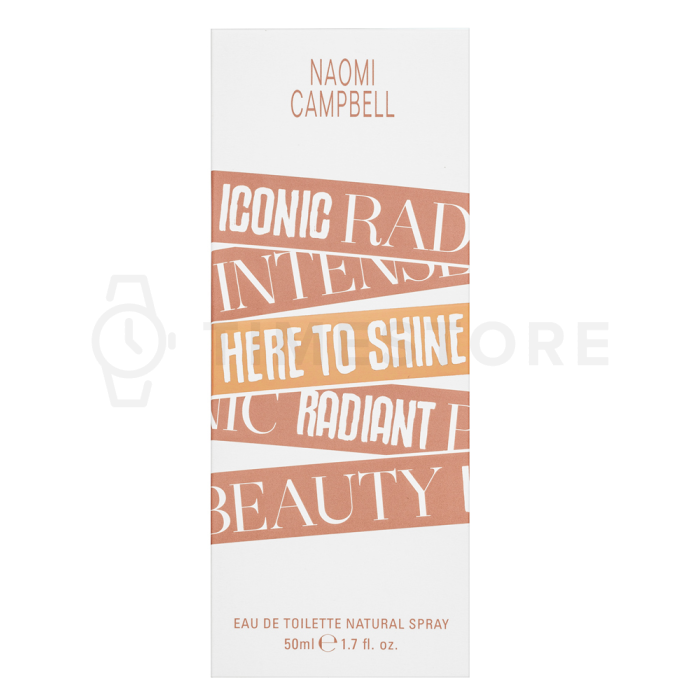 Naomi Campbell Here To Shine Eau de Toilette da donna 50 ml
