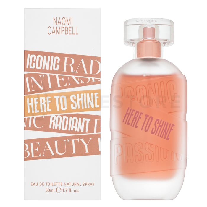 Naomi Campbell Here To Shine Eau de Toilette da donna 50 ml