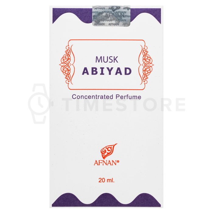 Afnan Musk Abiyad Parfémovaný olej unisex 20 ml