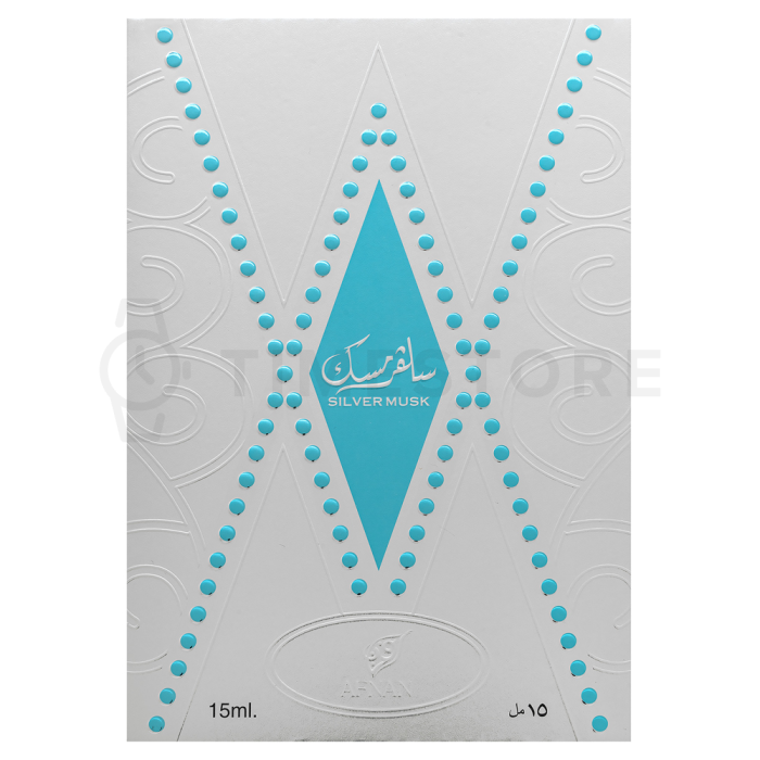 Afnan Silver Musk Parfémovaný olej unisex 15 ml