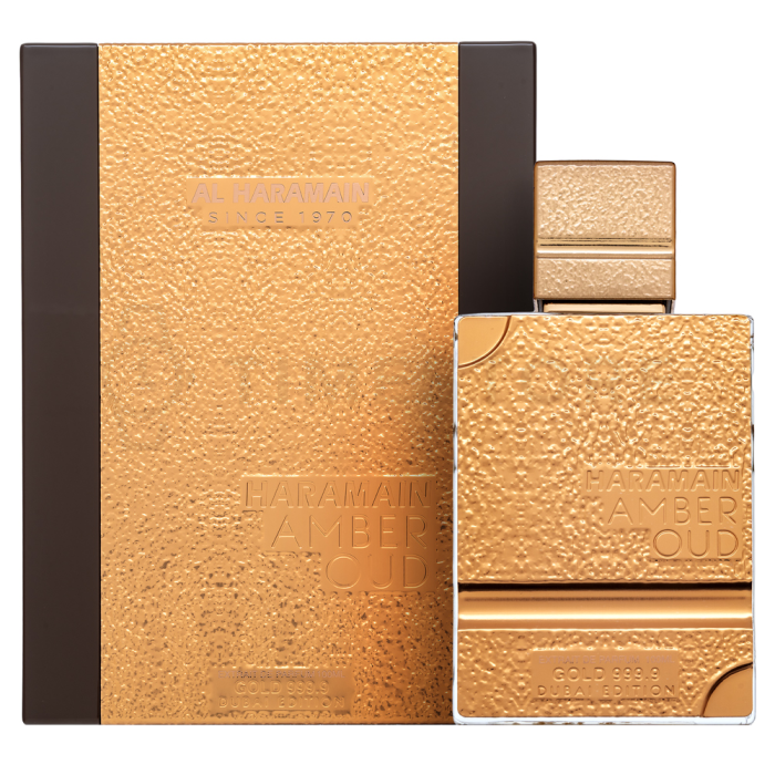 Al Haramain Amber Oud Gold 999.9 Dubai Edition czyste perfumy unisex 100 ml
