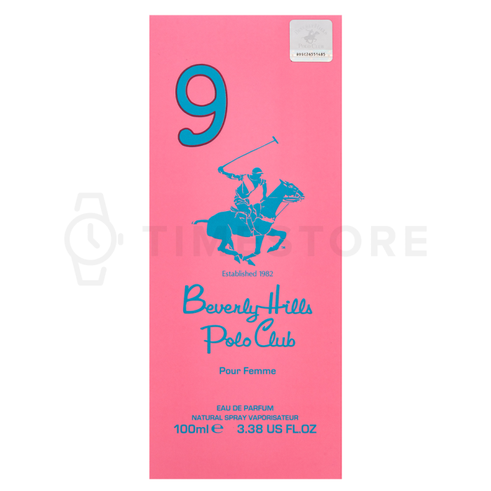 Beverly Hills Polo Club 9 Sport Eau de Parfum para mujer 100 ml