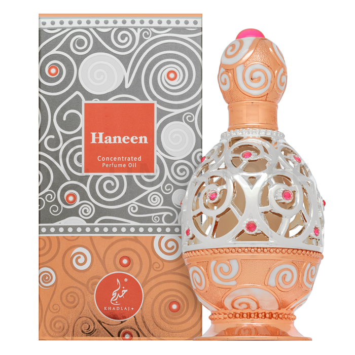 Khadlaj Haneen Rosegold Parfémovaný olej pre ženy 20 ml