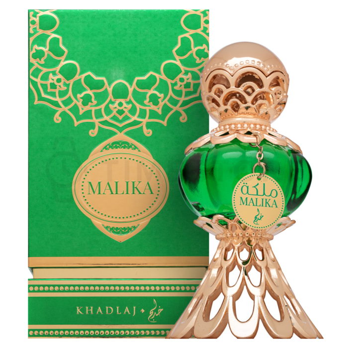 Khadlaj Malika Green Parfémovaný olej pre ženy 20 ml