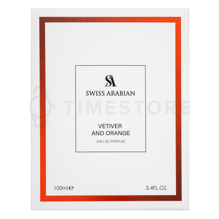 Swiss Arabian Vetiver and Orange Eau de Parfum bărbați 100 ml