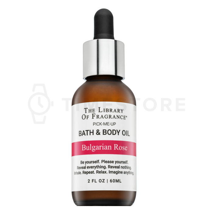 The Library Of Fragrance Bulgarian Rose telový olej unisex 60 ml