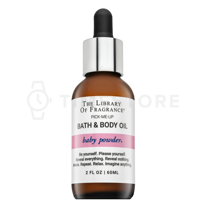 The Library Of Fragrance Baby Powder telový olej unisex 60 ml