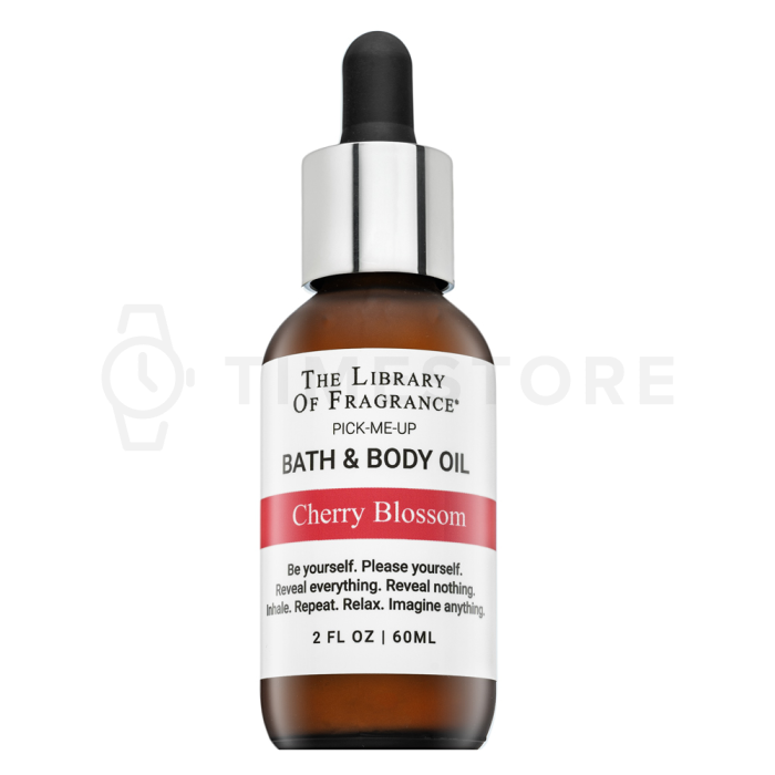 The Library Of Fragrance Cherry Blossom telový olej unisex 60 ml