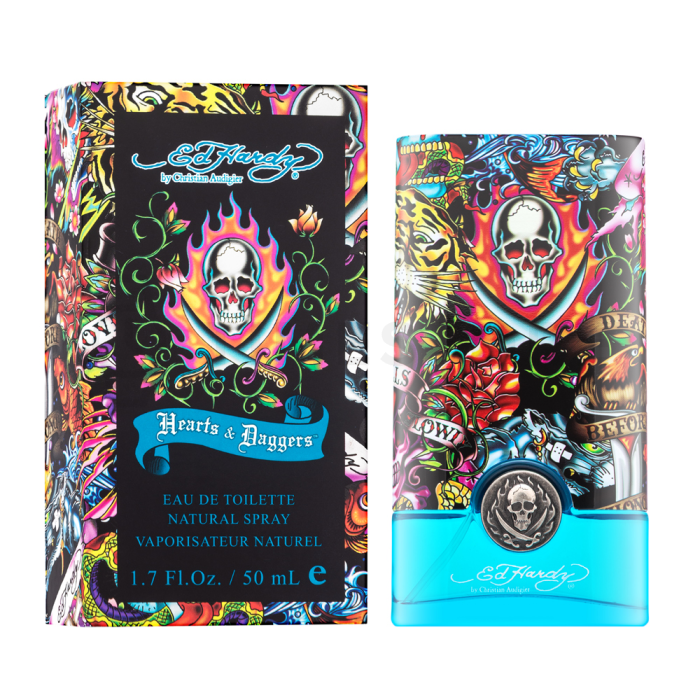 Christian Audigier Ed Hardy Hearts & Daggers for Him Eau de Toilette para hombre 50 ml