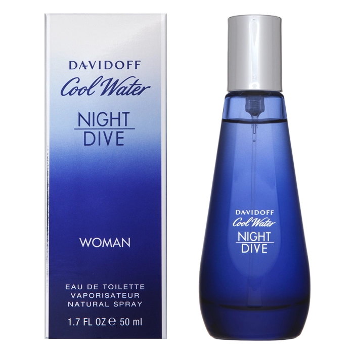 Davidoff Cool Water Night Dive Woman toaletná voda pre ženy 50 ml