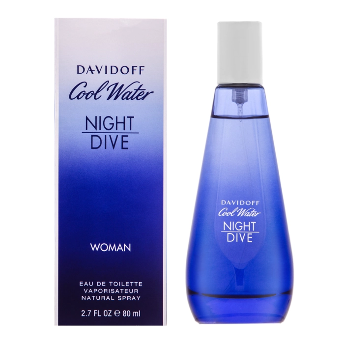 Davidoff Cool Water Night Dive Woman toaletná voda pre ženy 80 ml