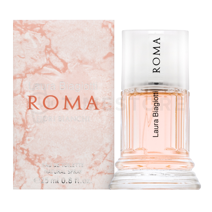Laura Biagiotti Roma Fiori Bianchi toaletna voda za žene 25 ml