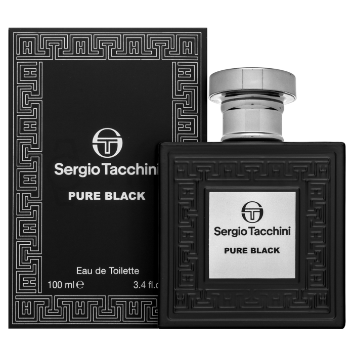 Sergio Tacchini Pure Black toaletná voda pre mužov 100 ml