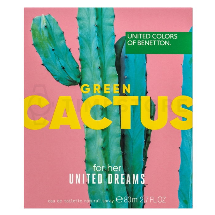 Benetton United Dreams Green Cactus toaletná voda pre ženy 80 ml