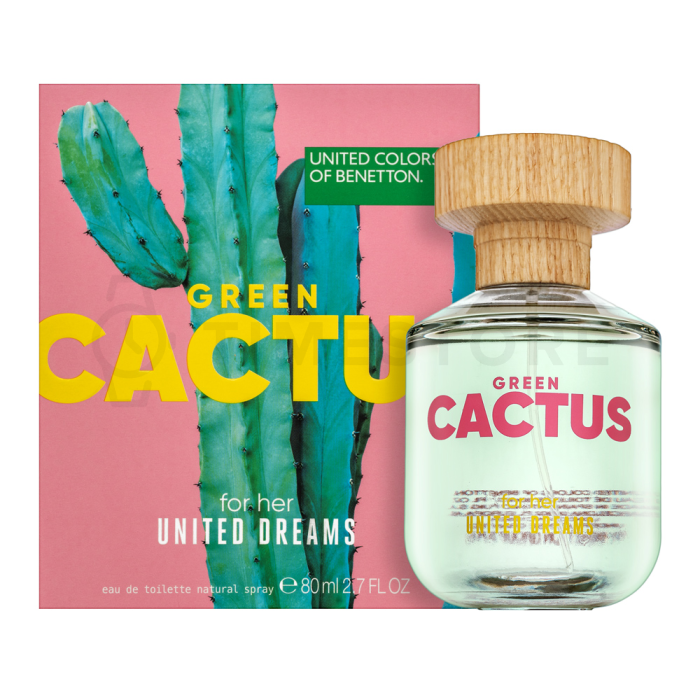 Benetton United Dreams Green Cactus toaletná voda pre ženy 80 ml