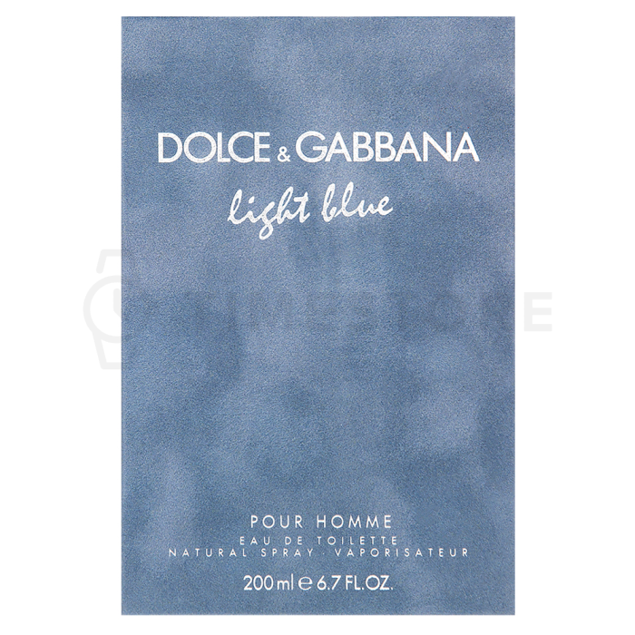 Dolce & Gabbana Light Blue Pour Homme toaletní voda pro muže 200 ml