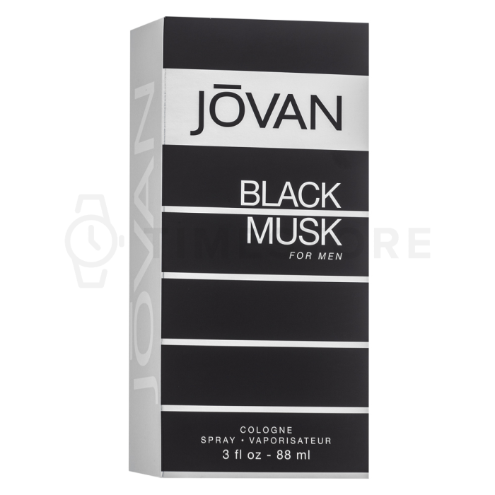 Jovan Black Musk kolínska voda pre mužov 88 ml