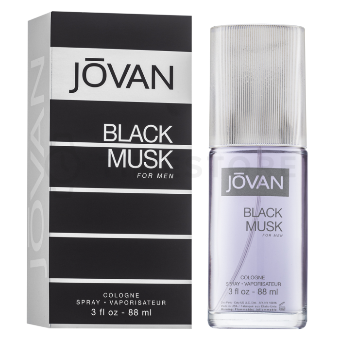 Jovan Black Musk kolínska voda pre mužov 88 ml