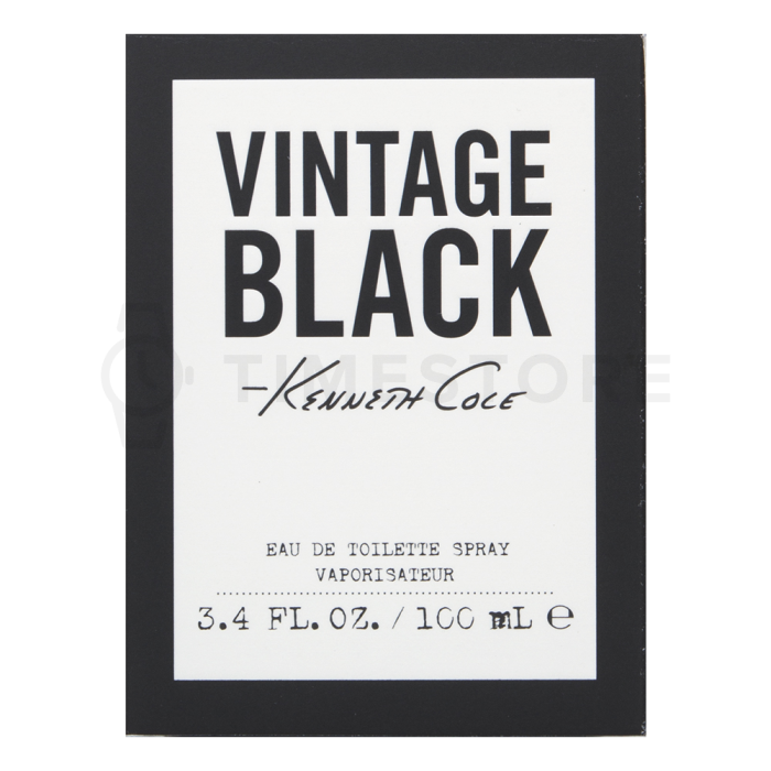 Kenneth Cole Vintage Black toaletní voda pro muže 100 ml