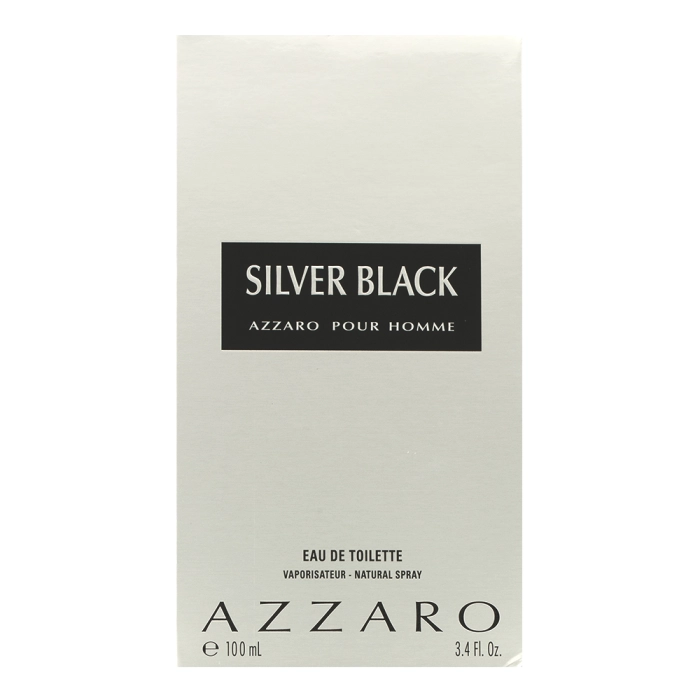 Azzaro Silver Black toaletná voda pre mužov 100 ml