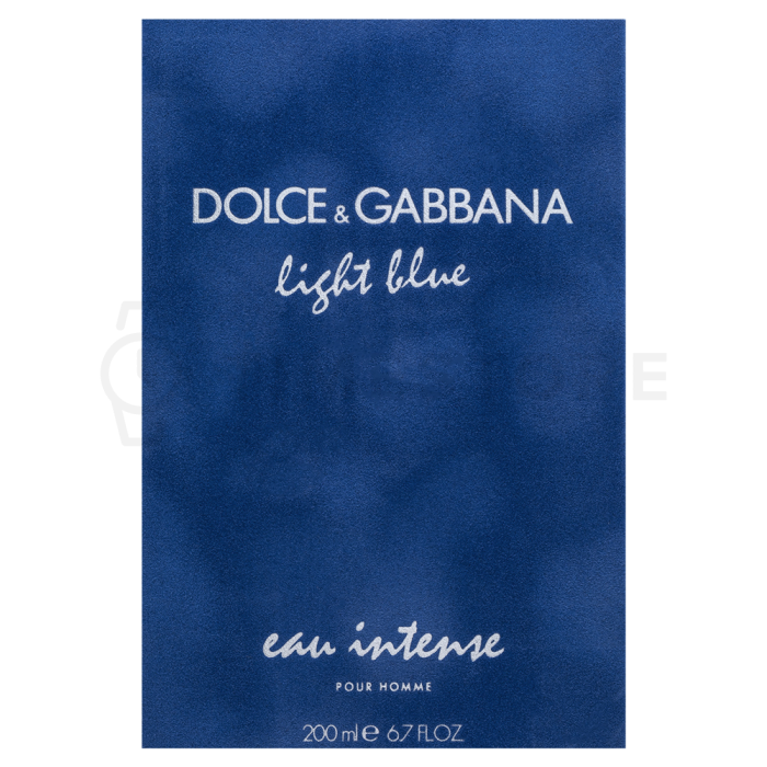 Dolce & Gabbana Light Blue Eau Intense Pour Homme parfémovaná voda pre mužov 200 ml