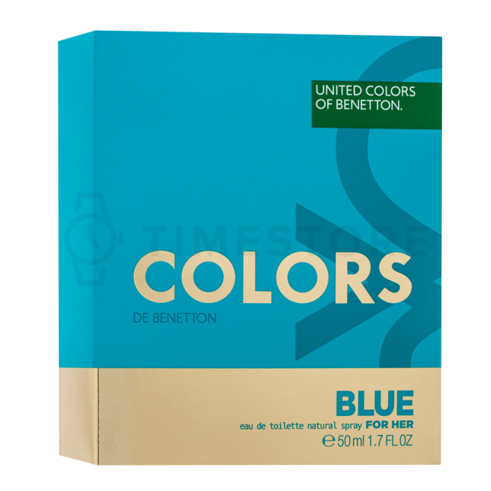 Benetton Colors de Benetton Blue toaletná voda pre ženy 50 ml