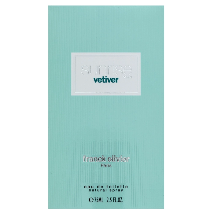 Franck Olivier Sunrise Vetiver toaletná voda pre mužov 75 ml