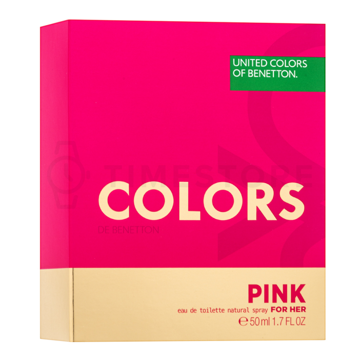 Benetton Colors de Benetton Pink тоалетна вода за жени 50 ml