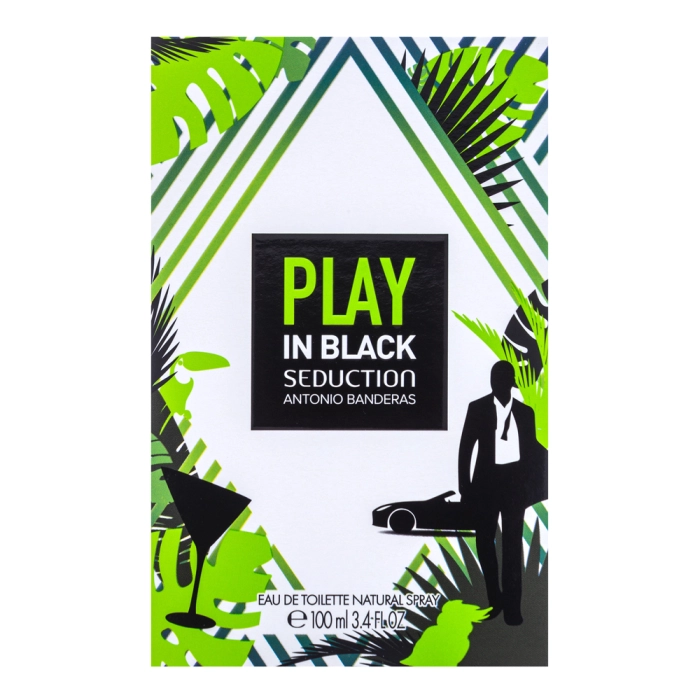 Antonio Banderas Play in Black Seduction toaletná voda pre mužov 100 ml