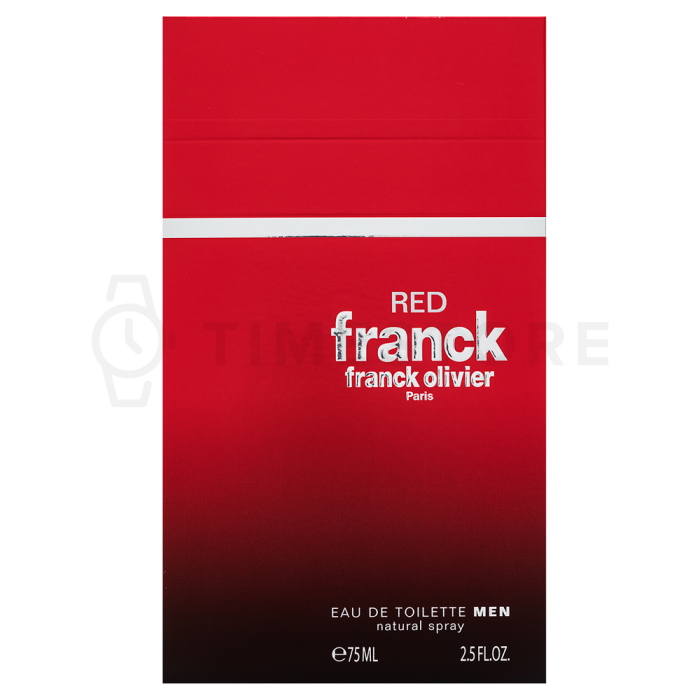 Franck Olivier Red Franck woda toaletowa dla mężczyzn 75 ml